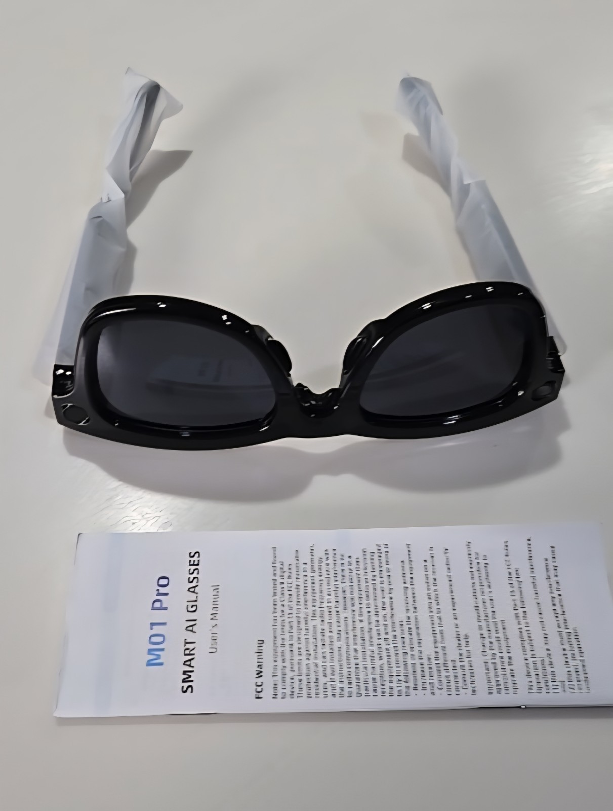 M01 Pro Smart AI Smart Glasses 5MP Camera WiFi Transmission Bluetooth