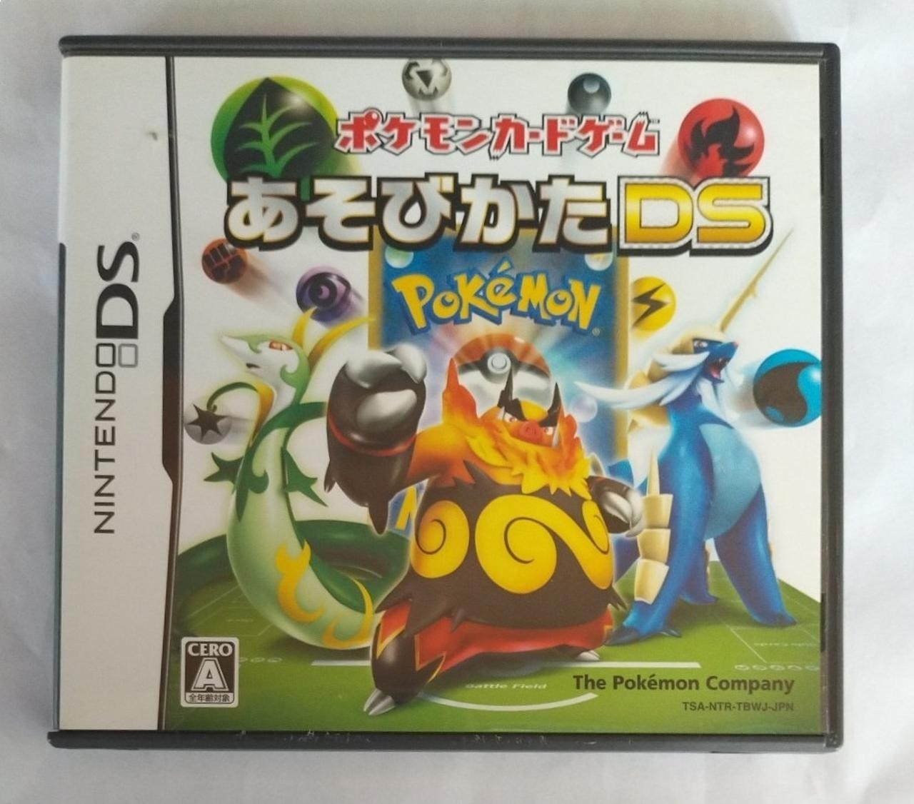 Pokemon Card Game Asobikata DS Nintendo DS NTR-TBWJ Japan Import