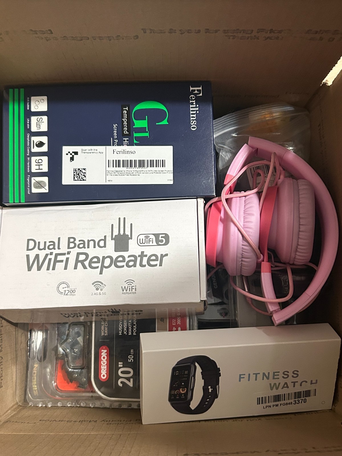 26x assorted amazon lot electronics & accessories  all manifest x reseller