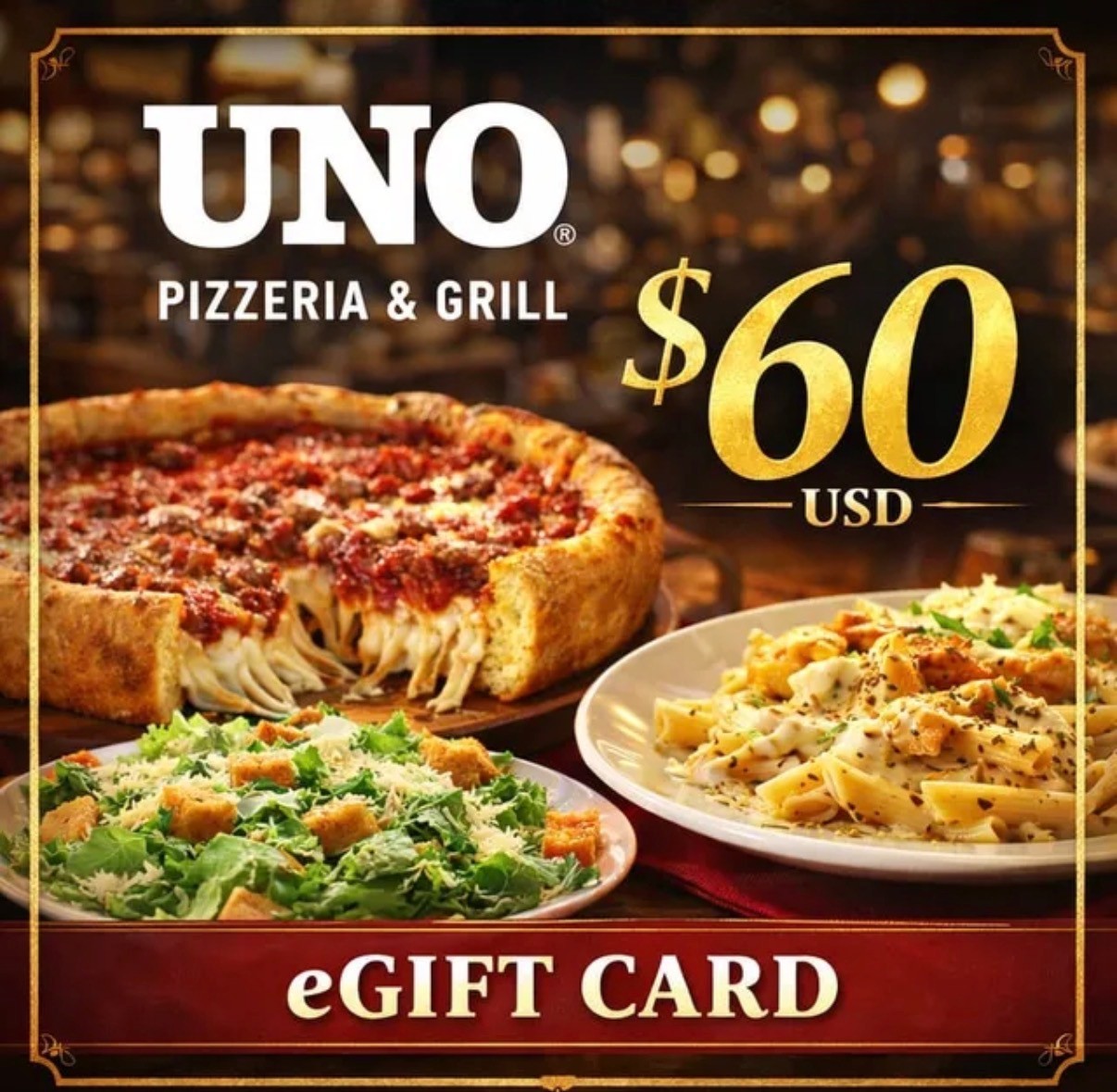 Last-Minute Gift? $60 UNO eGift Card – Instant Access