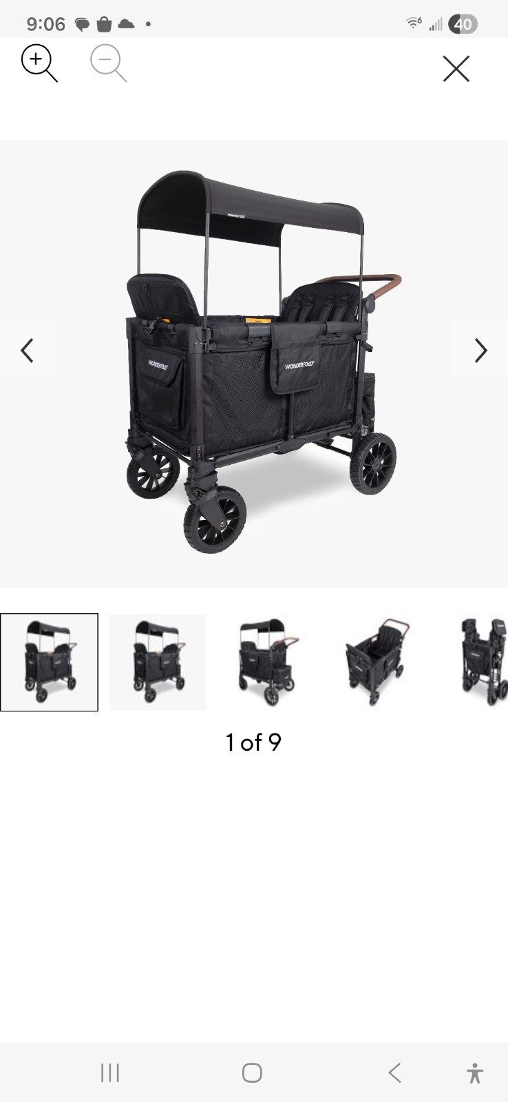 NEW Wonderfold wagon W4 luxe Pro