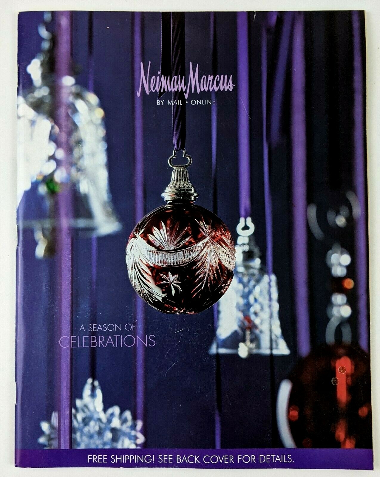 2005 Neiman Marcus Christmas Catalog Holiday Ornaments Fashion Models Vintage