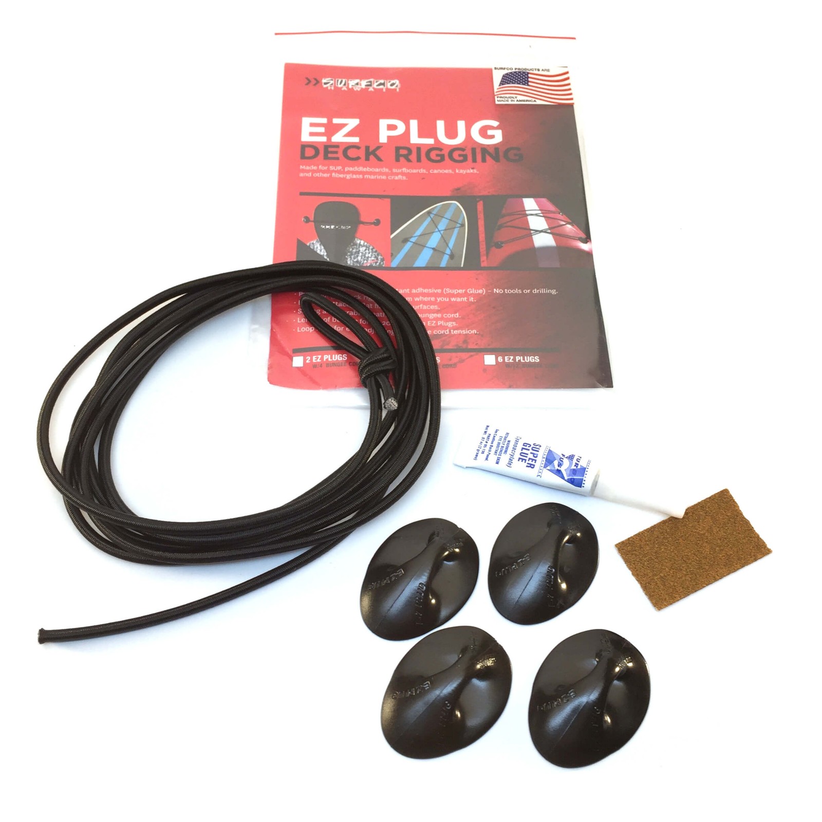 Surfco Hawaii  4 Piece EZ-Plug Deck Rigging Kit