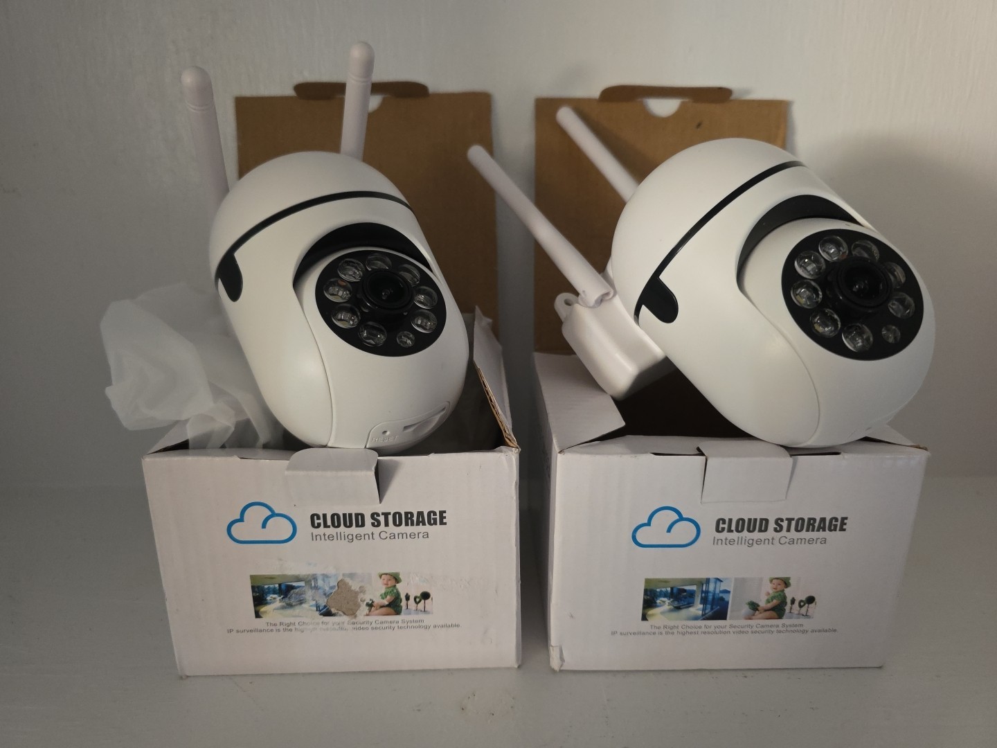 2-Cloud Storage IntelligentWi-Fi Surveillance Camera Night VisionIndoorOutdoor5G