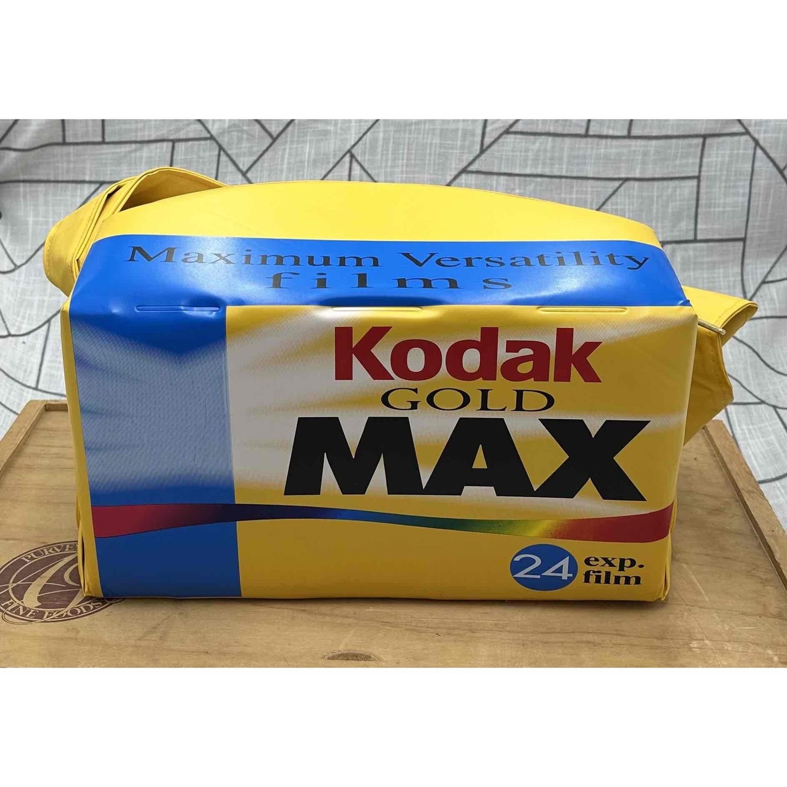 Kodak Olympic Games Portable insulated Cooler Film Box Gold MAX