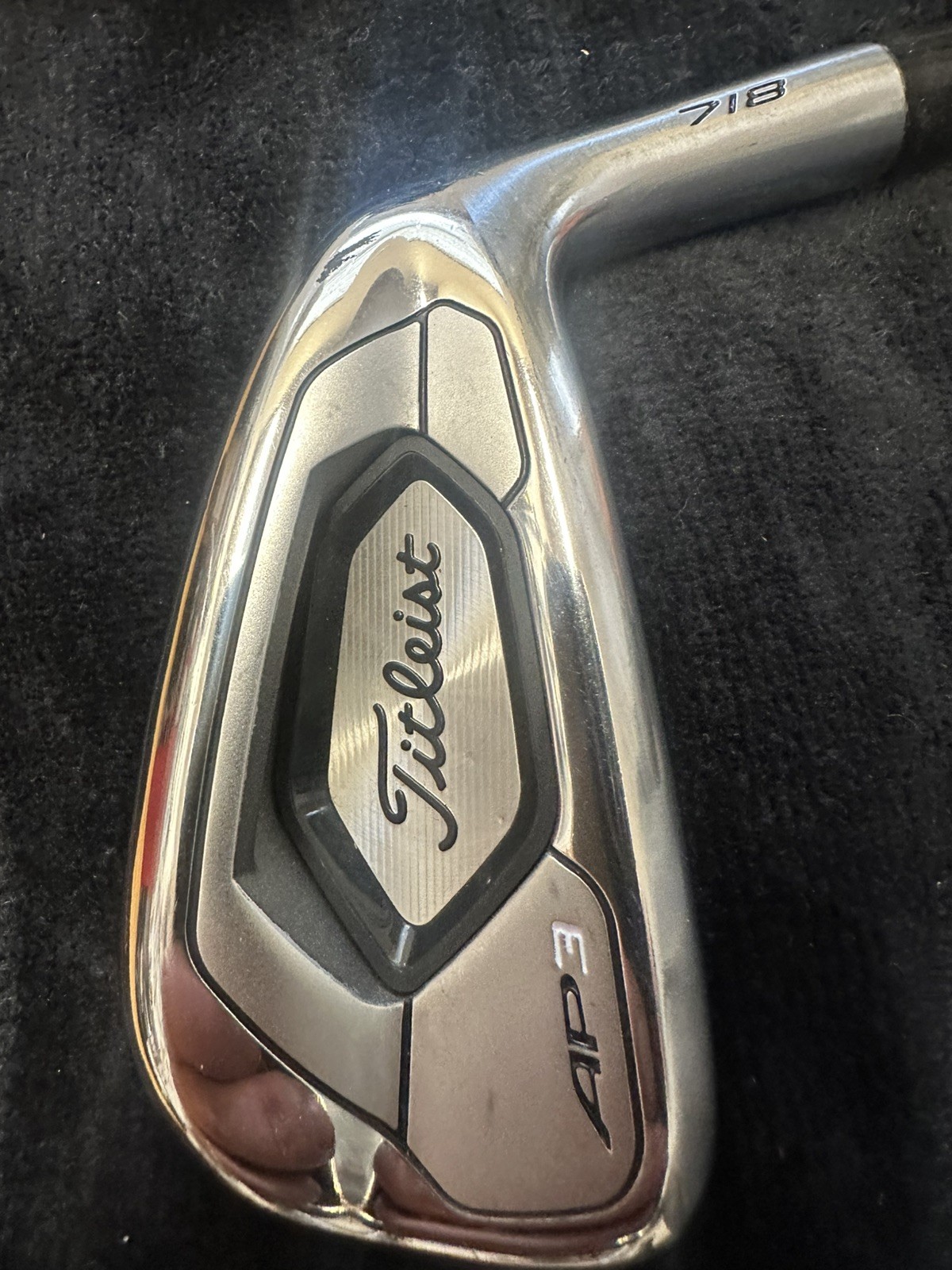 Titleist 718 AP3 Single Iron 6 Iron Steel Regular Right 37.5in