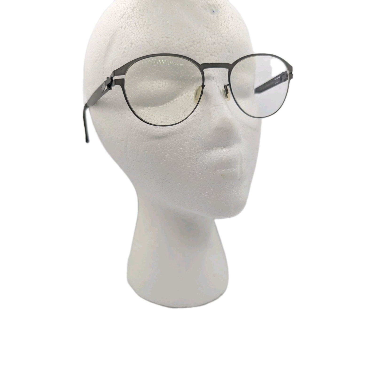 OVVO optics Eye Glass Frames MOD.3558 49 20/140 col.85 Matte Silver handmade EU