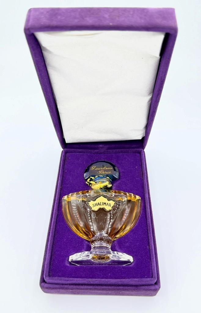 Vintage Sealed Guerlain Shalimar Perfume 1/2 oz 15 ml With Box
