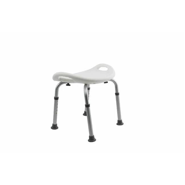 Karman Healthcare SC-505 Shower Chair with Non Slip Legs White