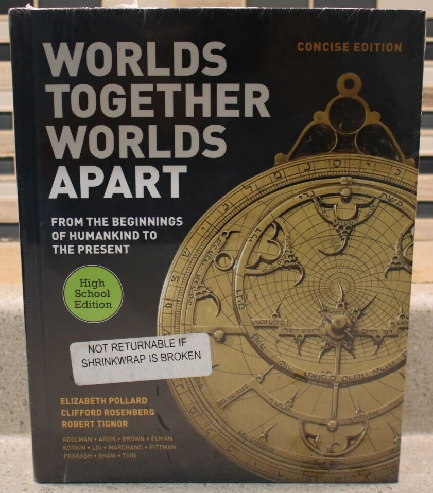 Worlds Together Worlds Apart Concise Edition High School Edition NEW SEALED LQQK