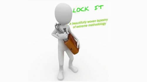 Lock It Black (Gimmick and Online Instructions) by Al Bach - Trick