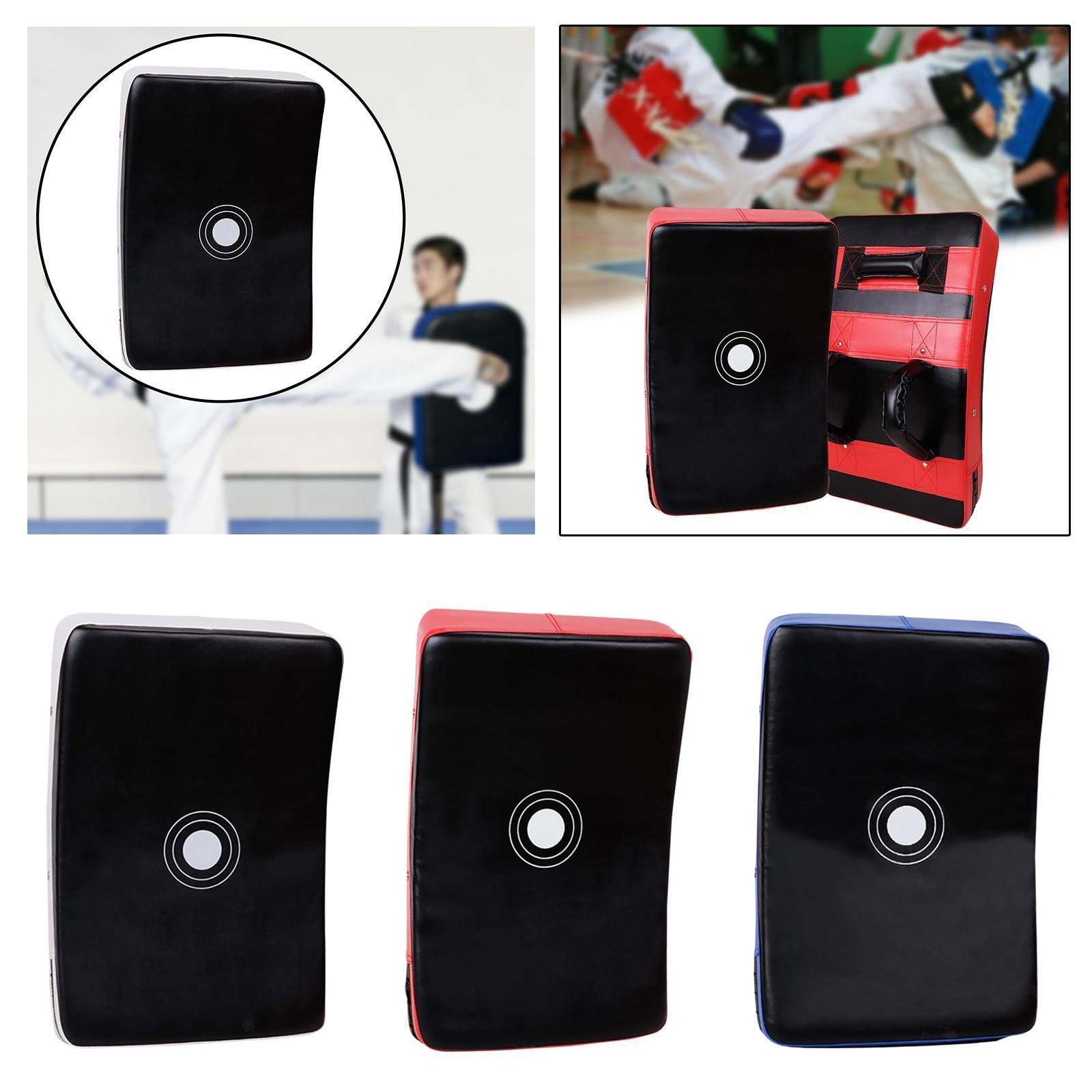 Muay Thai Pad Boxing Pad Punching Target Women Men Curved Kickboxing Training