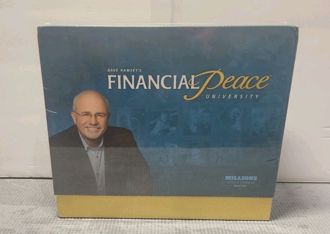 Dave Ramsey Financial Peace University Kit -New Sealed