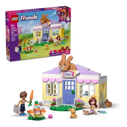 LEGO Friends 42679 Heartlake City Bunny Hotel Building Set