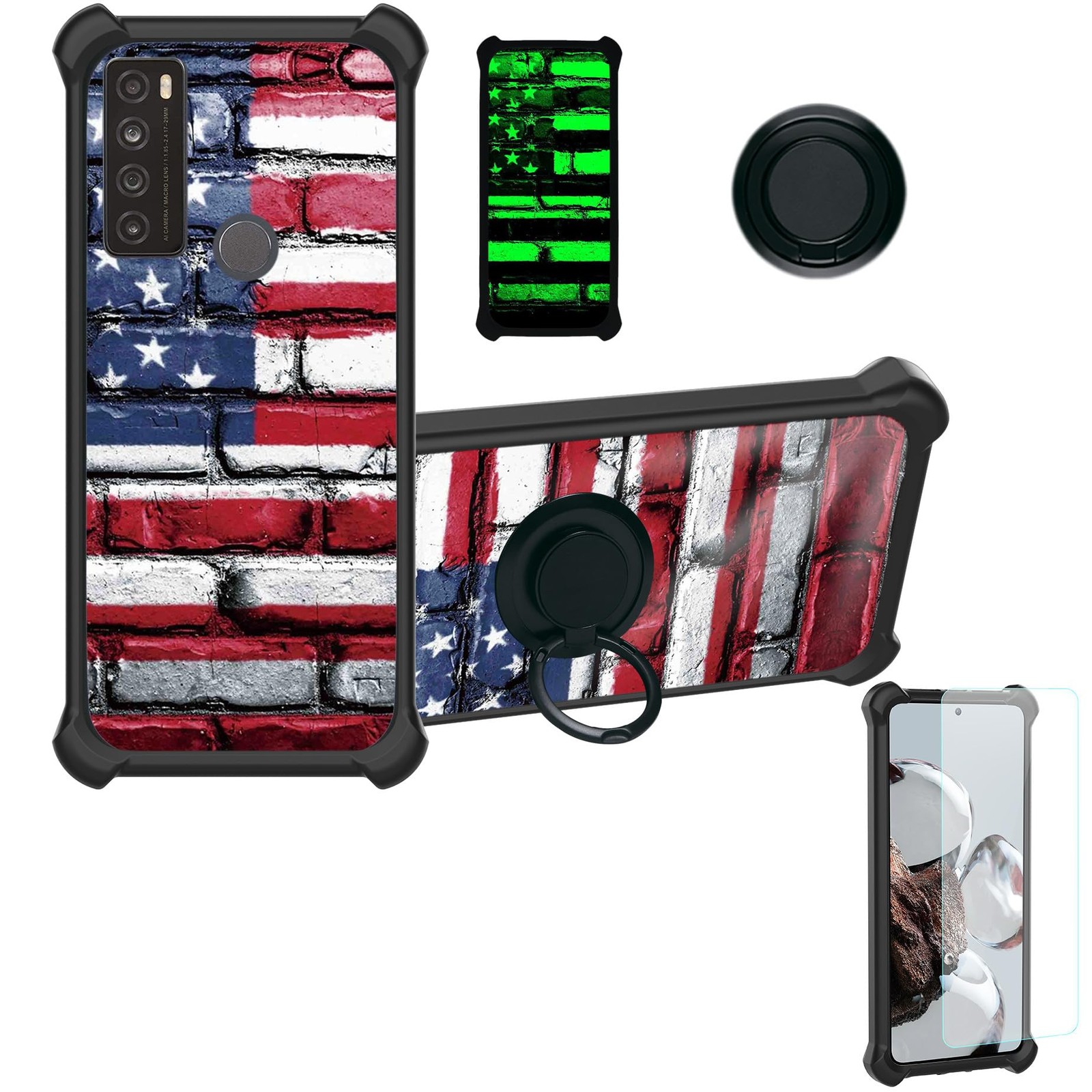 jioeuinly Case for TCL 30 XL Compatible with 30xl Tcl 30 Xl, YGH-GQ 