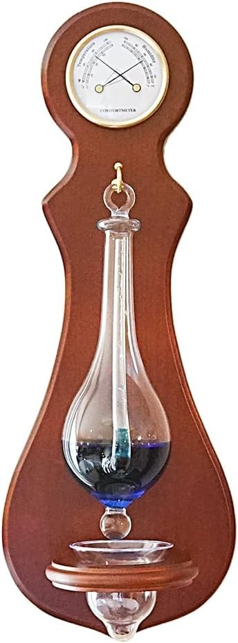 Ambient Weather Wall-Mounted Weather Station Thermometer Hygrometer Barometer