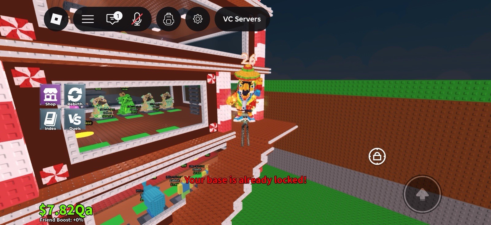 Steal a brainrot- tuff tocan 390 mil