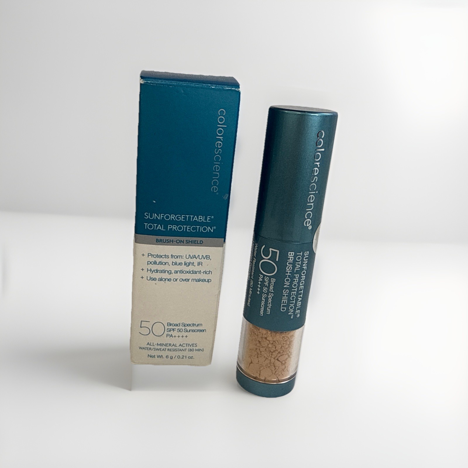 Colorescience Brush-On SPF 50 Sunscreen Mineral Powder - Medium - 0.21 oz