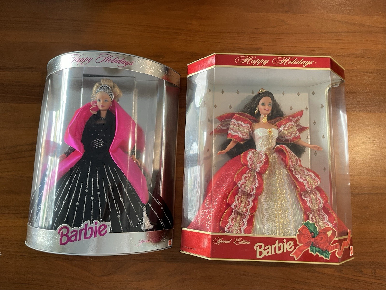 Barbie Holiday Barbie Special Edition Dolls Lot of 2 Original Packaging