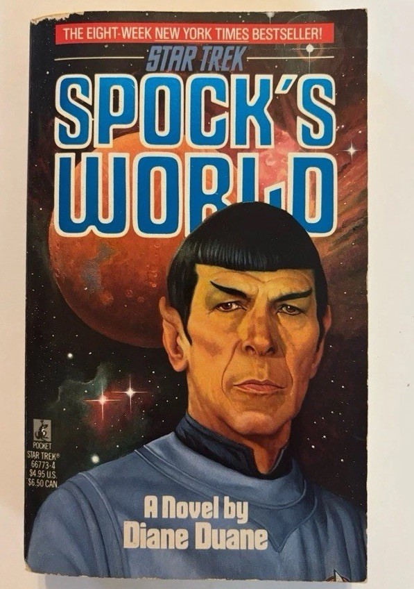 Star Trek Spock's World Paperback Book