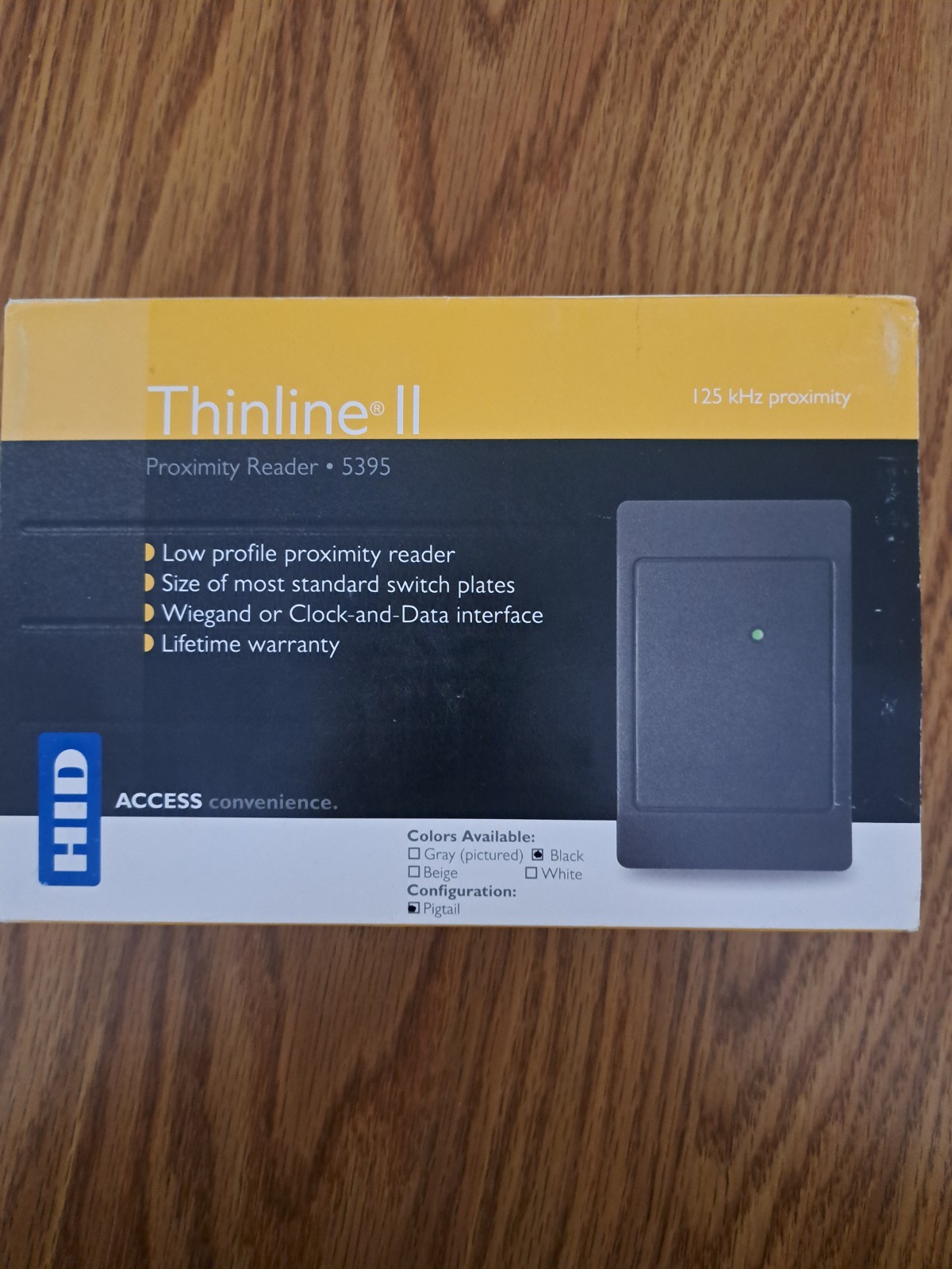 HID 5395CK100 Access Control card reader - Black