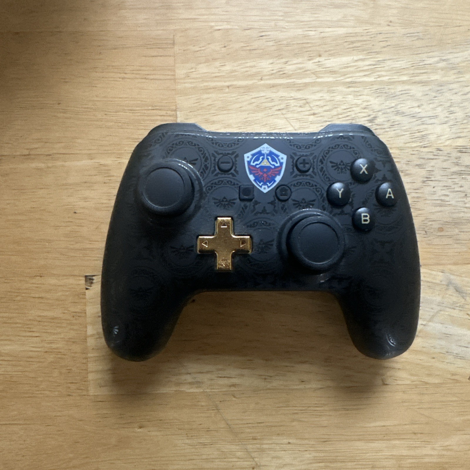 Nintendo Switch Controller Legend Of Zelda Black Wireless Power A 1503256-02