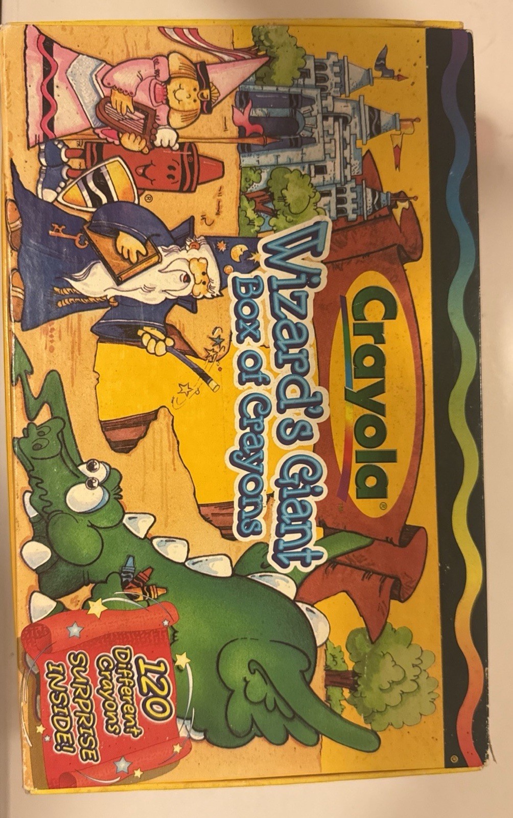 Crayola Wizard's Giant Box of Crayons Multicolor 120 Count MPN 52-6920-0-201