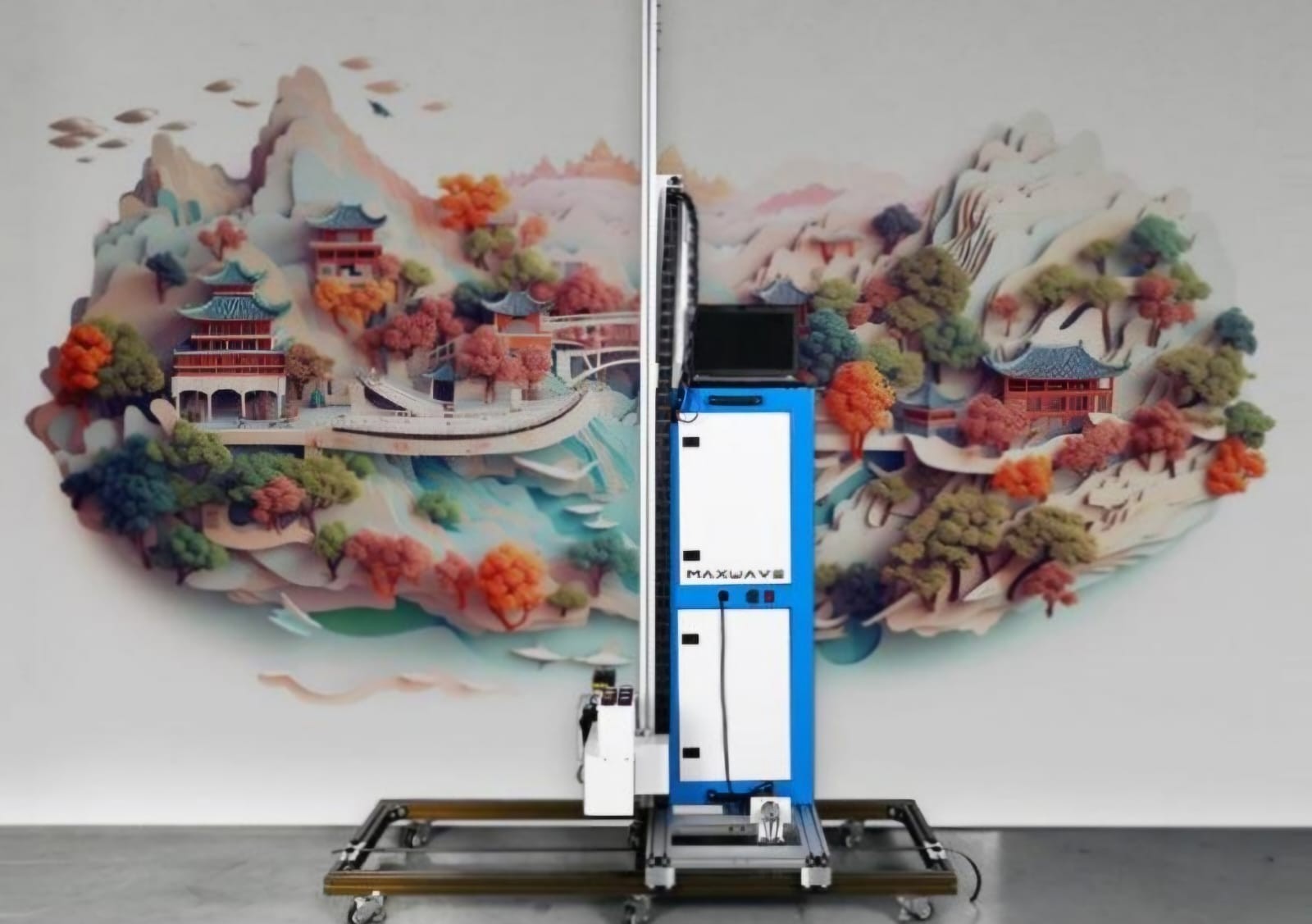 MW-GP400 UV inkjet wall printer machine