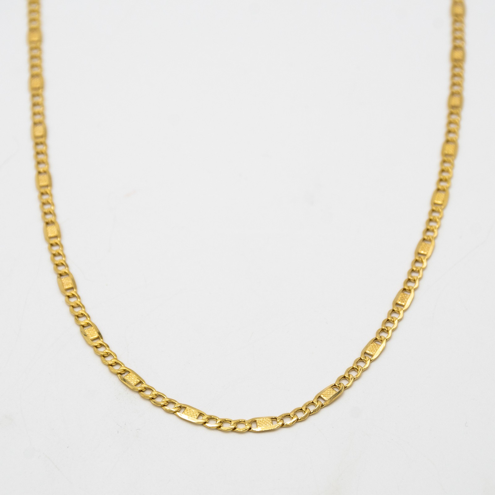 18kt Yellow Gold 750 Classic Men's 18 KT GOLD NECKLACE E.2640