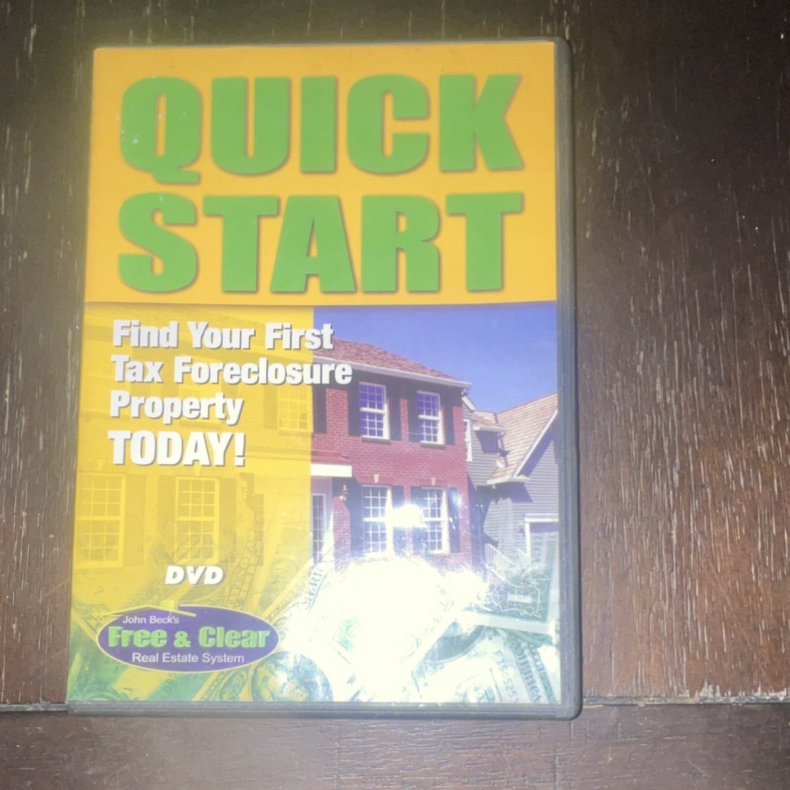 John Beck's Free & Clear Real Estate System Quick Start Tax Foreclosure DVD