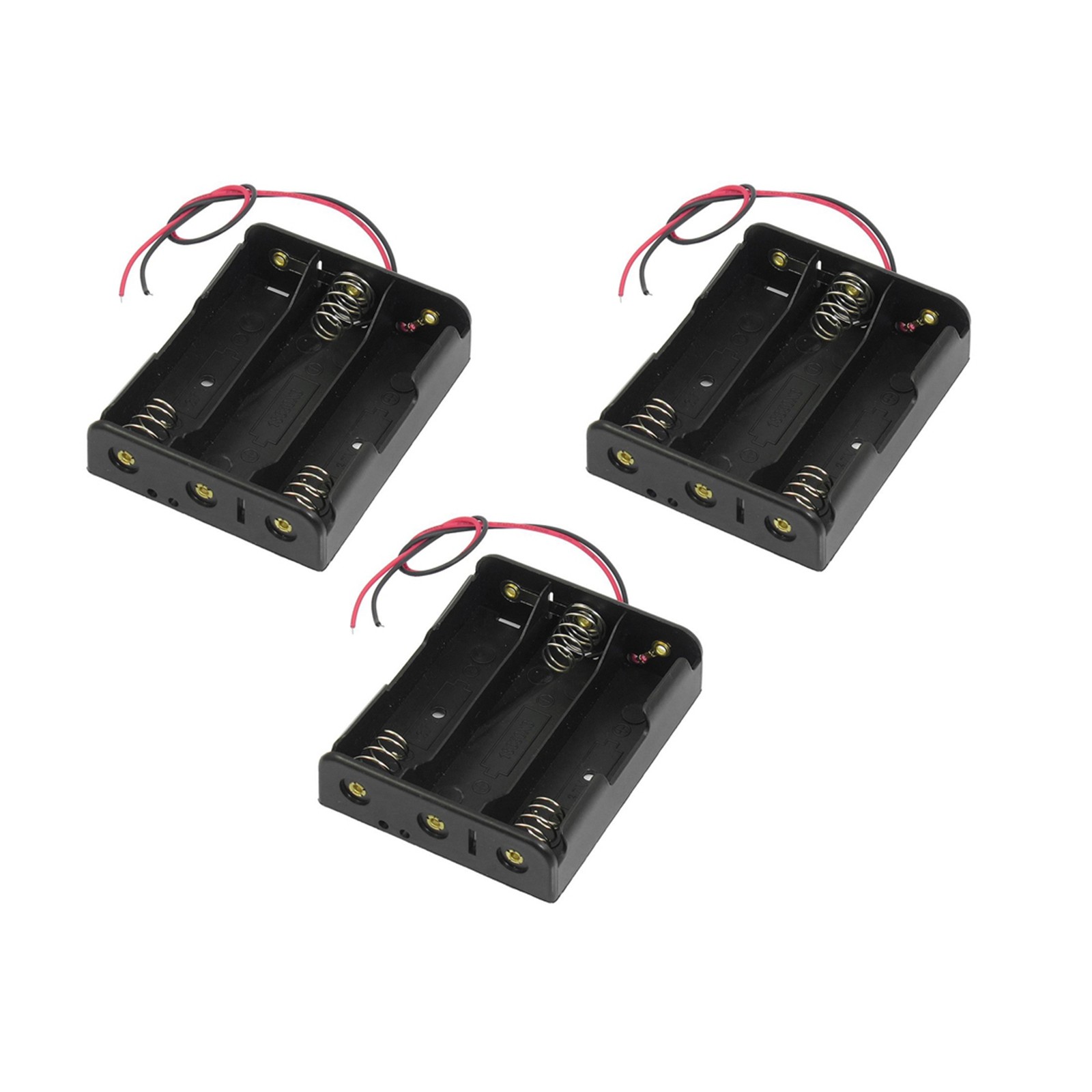3X Series 3.7V Flat Tip Battery Holder Case for 3 x 18650 Batteries C3L78291