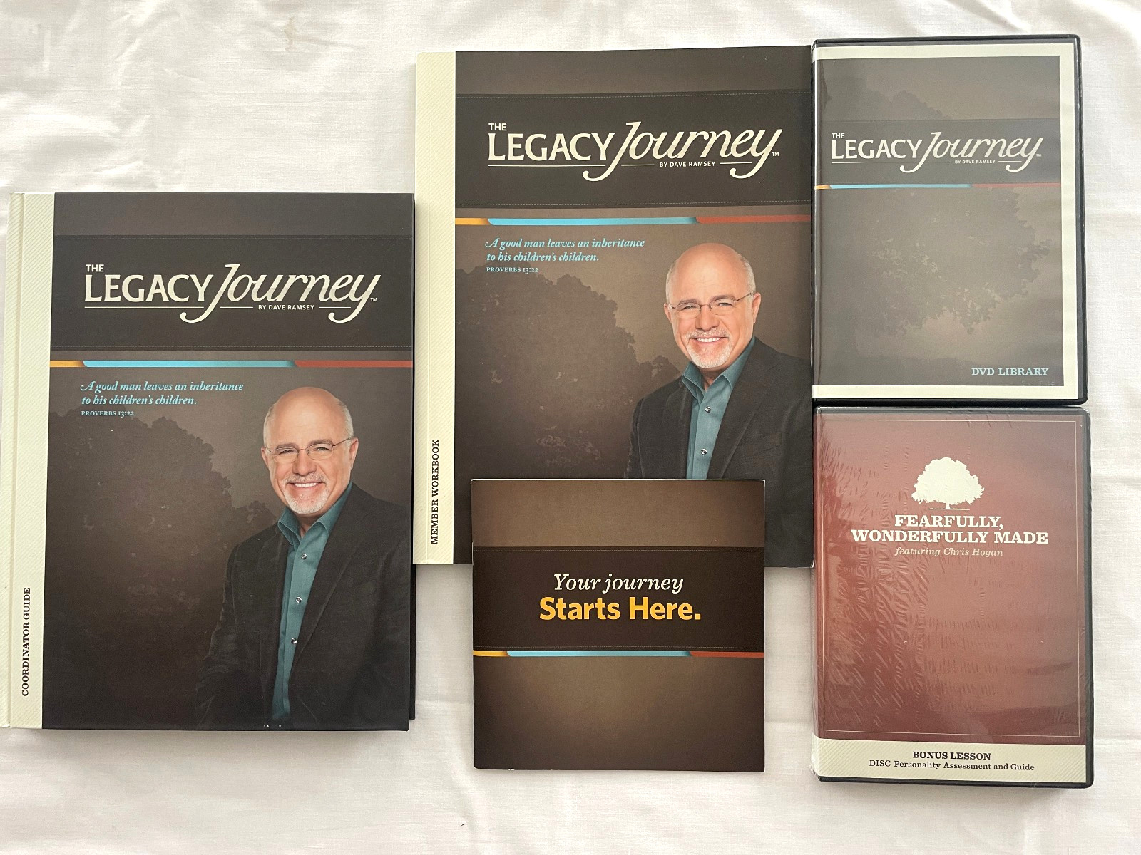 The Legacy Journey by Dave Ramsey, Guide Workbook 2 DVDs