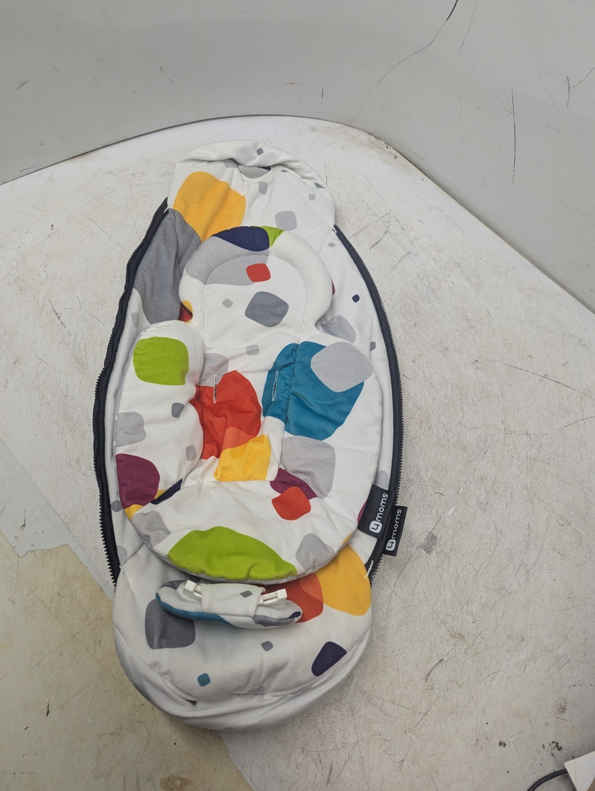 4Moms Mamaroo Fabric Seat Cover Pad, Multicolor- Model# 1026 - Replacement Part