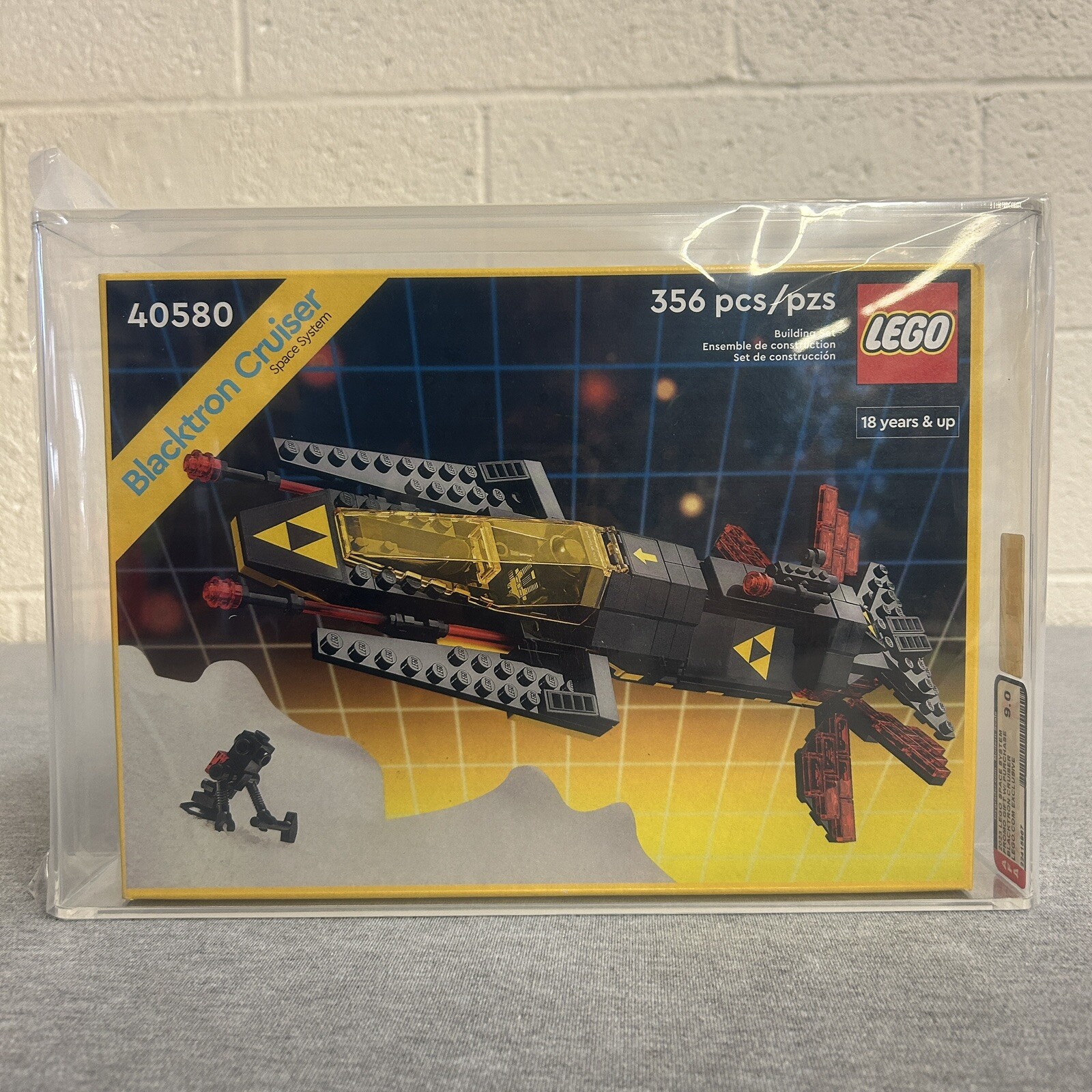 2023 LEGO Space System 40580 Promo Blacktron Cruiser LEGO.COM Exclusive AFA 9.0