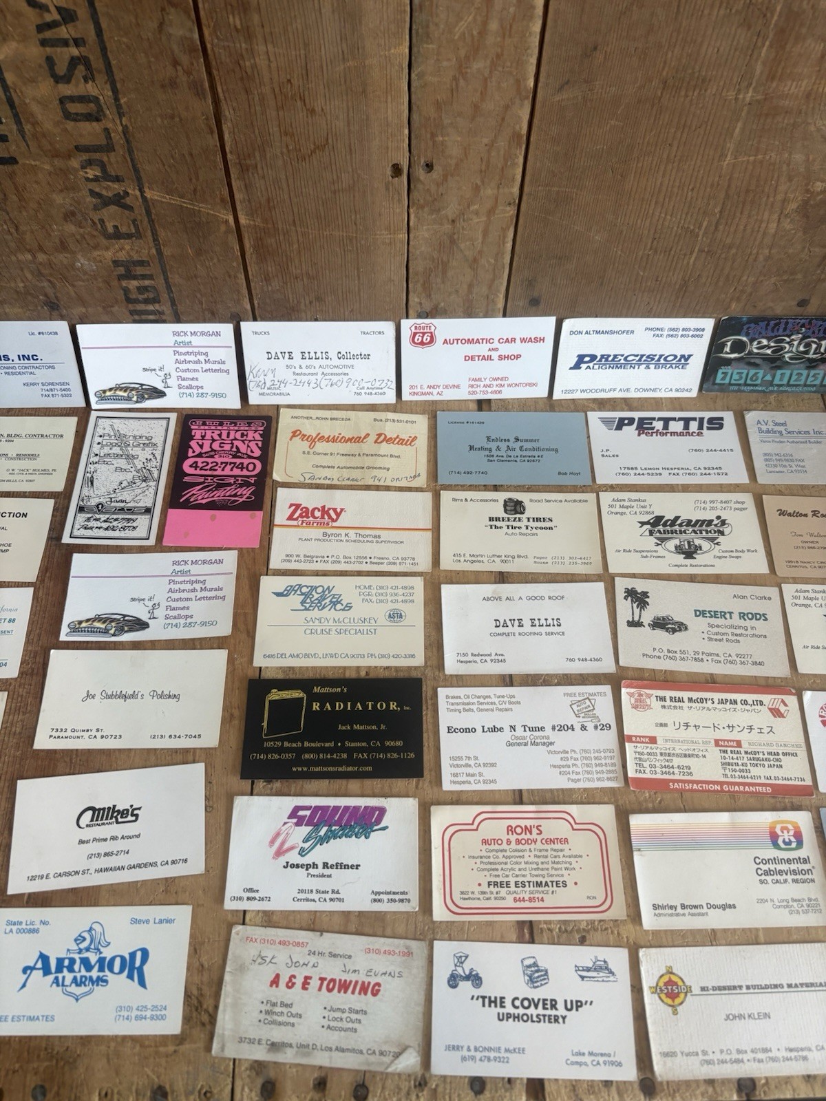 Vintage Business Cards Lot of 41