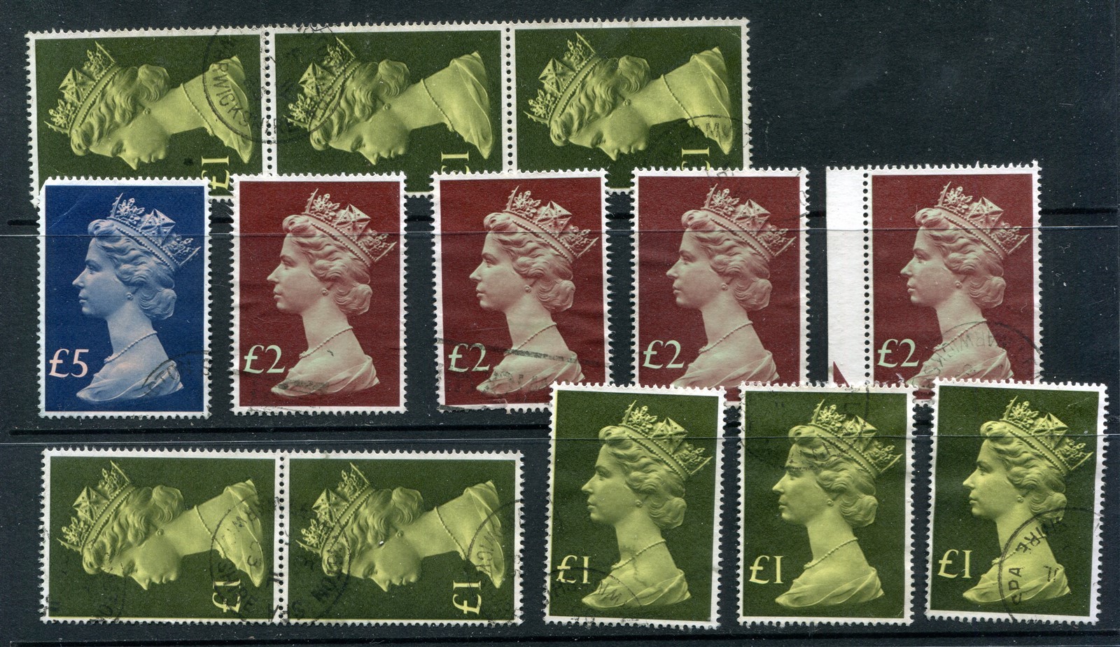 Great Britain 21 Pounds of Used Face [Used]