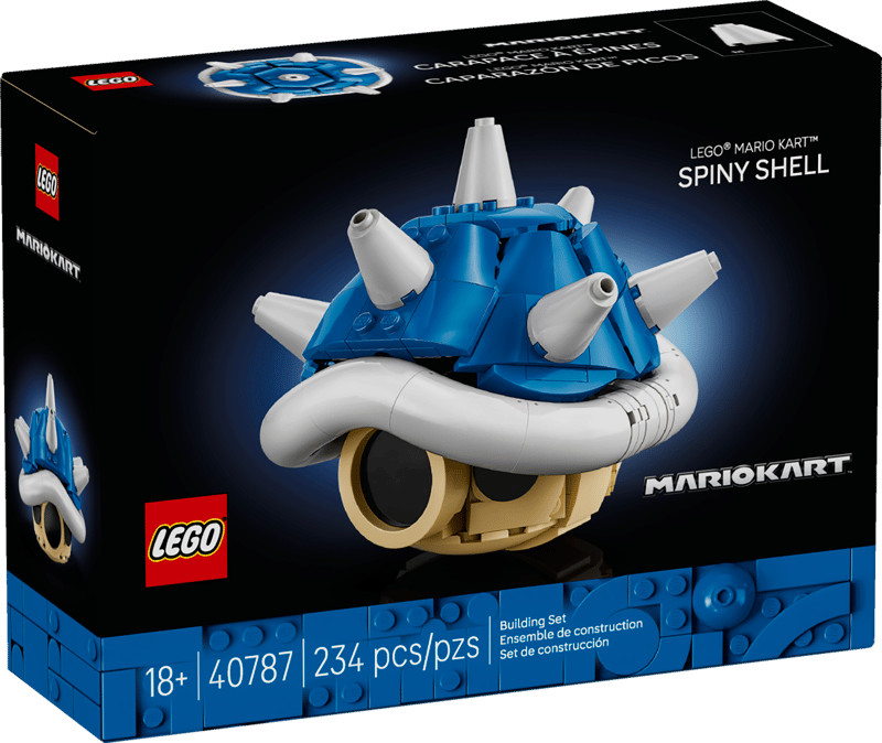 LEGO Super Mario Kart Spiny Blue Shell (40787) 234 pcs IN HAND