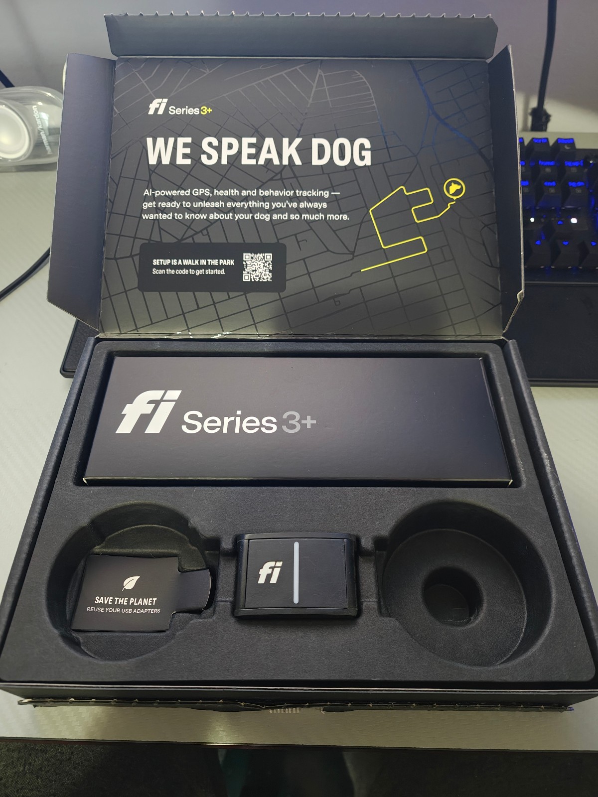 Fi Series 3 GPS Dog Tracker and Activity & Fitness Monitor NO COLLAR NO CHARGER