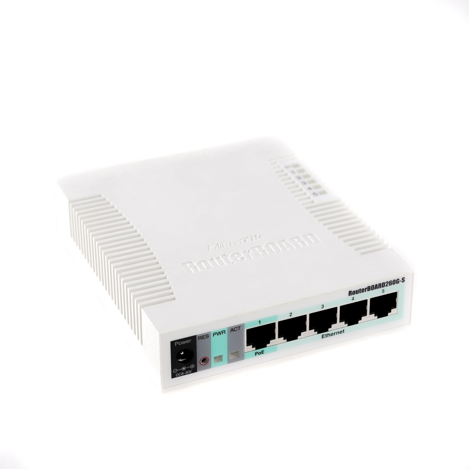 MikroTik RouterBoard RB260GS 5-port Managed Gigabit Ethernet Switch with SFP