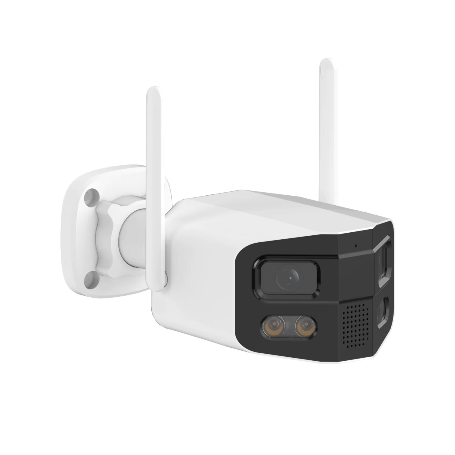 Tuya Smart 4MP 2.5K Dual-Lens Large Wide 180°Security Camera , Outdoor Camera,Wi