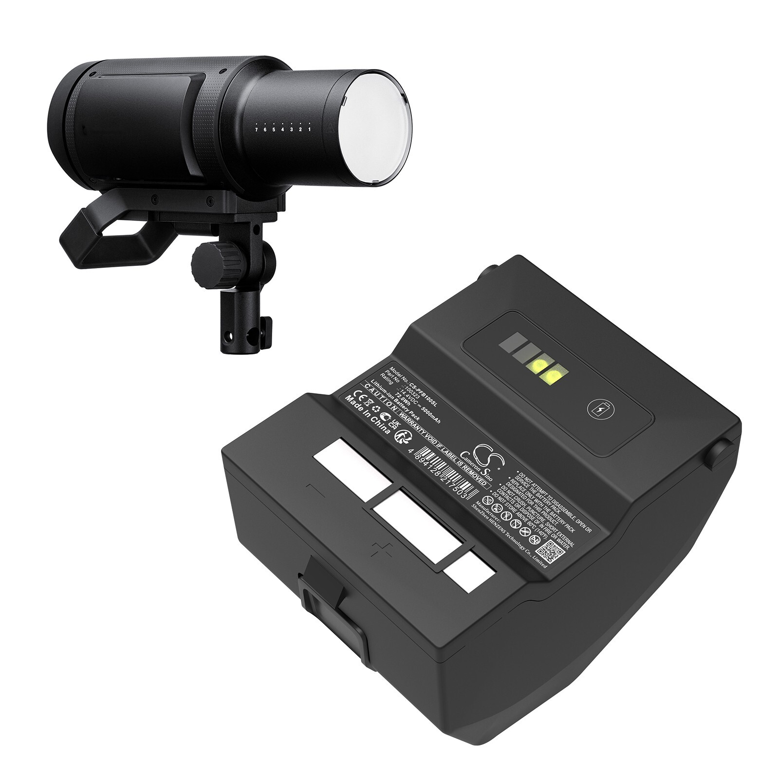 BATTERIE 14.4V 5000mAh Type 100323 100399 For Profoto B1 B1X AirTTL Flash Heads