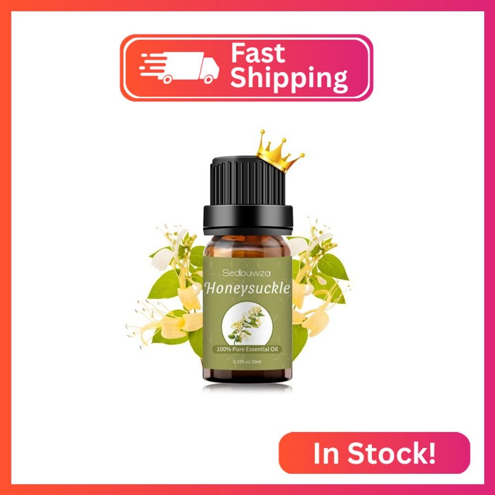 Sedbuwza Honeysuckle Essential Oil, Pure Organic Honeysuckle Fragrance Oil for D