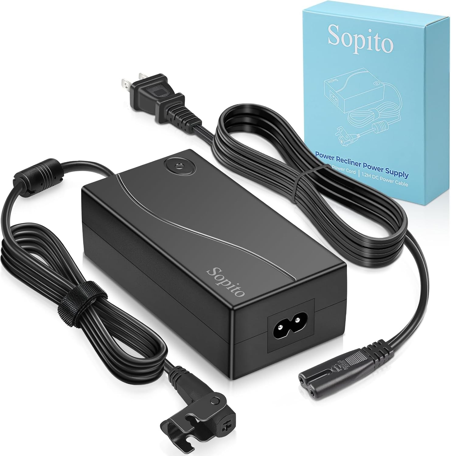 Sopito Recliner Power Supply Wide 29V 2A AC/DC Adapter 100-240V with Longer Powe