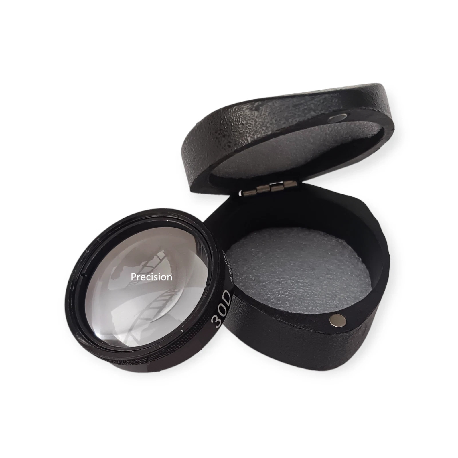 Clear View 30D Double Aspheric Retina Examination Lens Black Color With Case