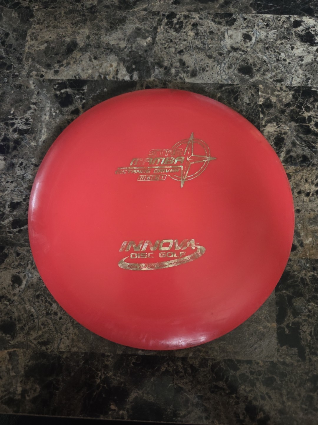Innova Star Mamba Distance Driver Red 165g Disc Golf NO INK!!