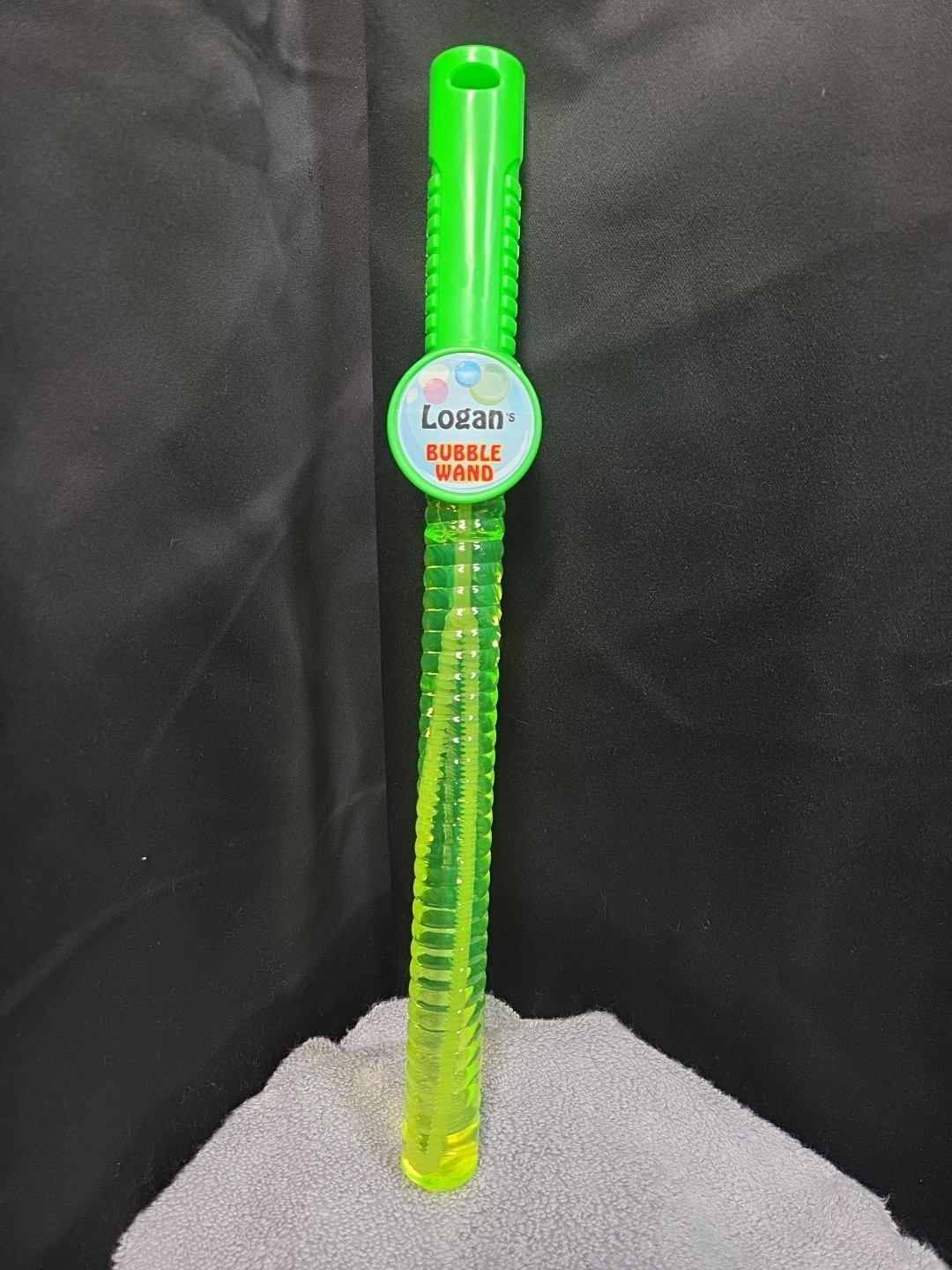 Bubble Stick Bubble Wand 18" Summer Fun Green,  8 Fl Oz bubble