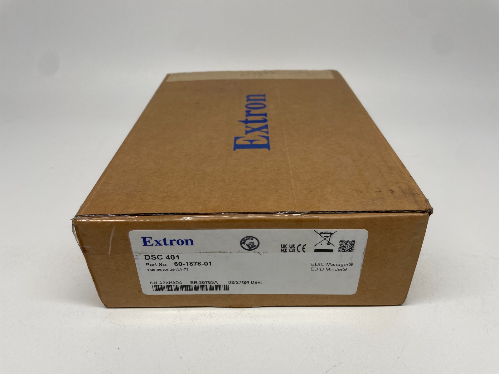 Extron DSC 401 4K/60 HDMI to HDMI Scaler Resolution Conversion System 60-1878-01