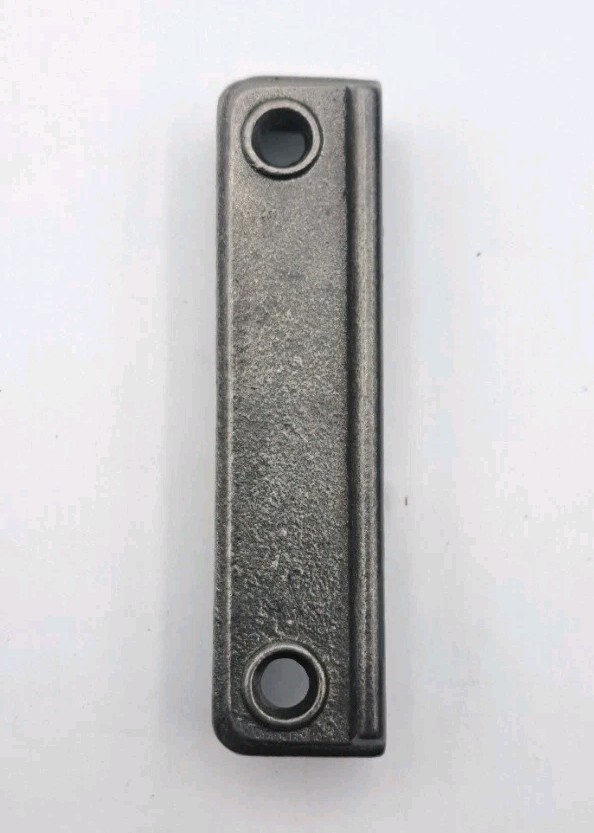 Antique Door Rim Lock Keeper Catch Old Vintage Cast Iron Hardware 