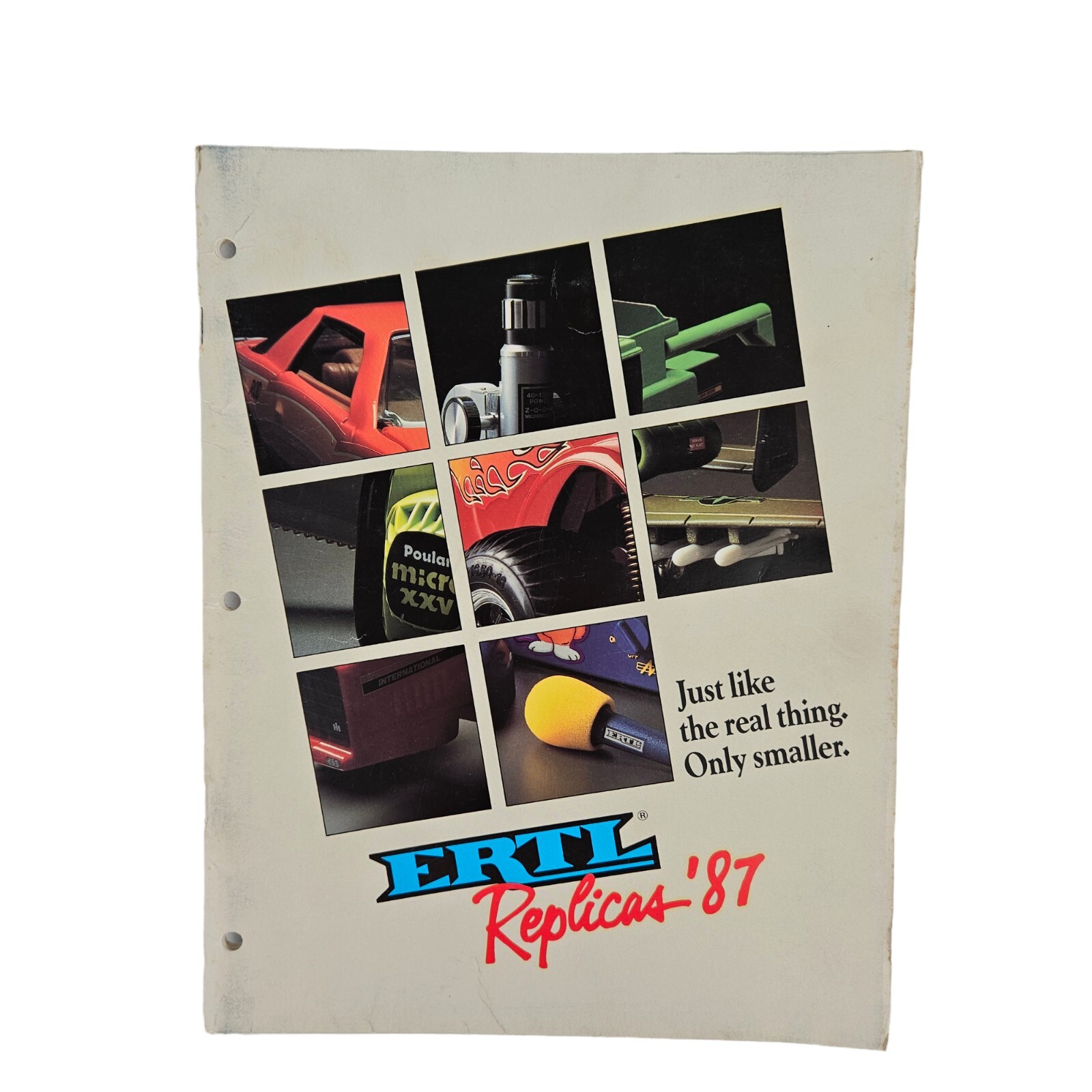 1987 ERTL Replicas Toy Catalog TOYS Tractor Farming Models Original