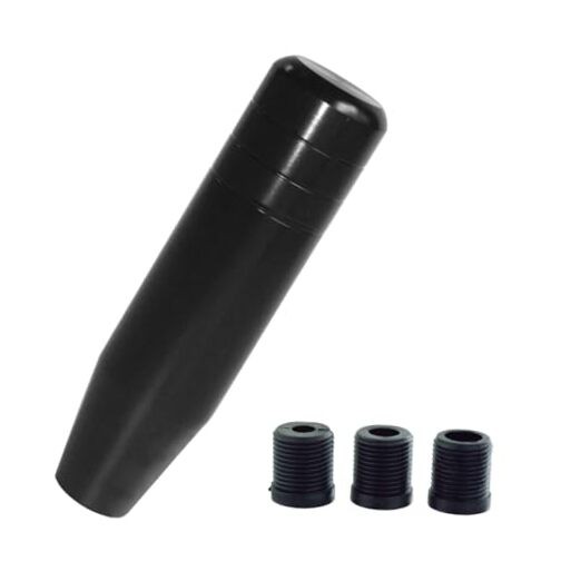 Heavy Weighted Shifter Knob – 5" Aluminum Alloy Universal Car Gear Black
